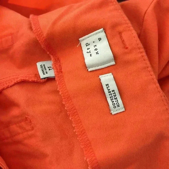 A New Day High-Rise Tapered Ankle Tie
Front Pants, Color Orange - Picture 13 of 15